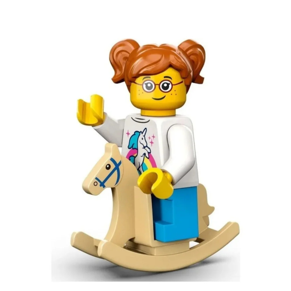 Lego 71037 Minifigures Series 24 Rocking Horse Rider Girl Kid Mystery bag